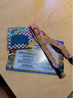 Warped tour tickets  Long Beach