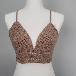 Handmade Crochet Bralette 