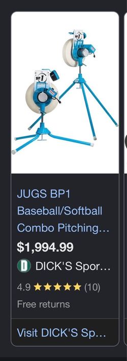 JUGS BP1 Baseball Pitching Machine