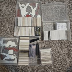 3 Cases Of Vintage/modern Baseball And Basketball Cards