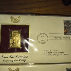 22 Karot Gold Stanps