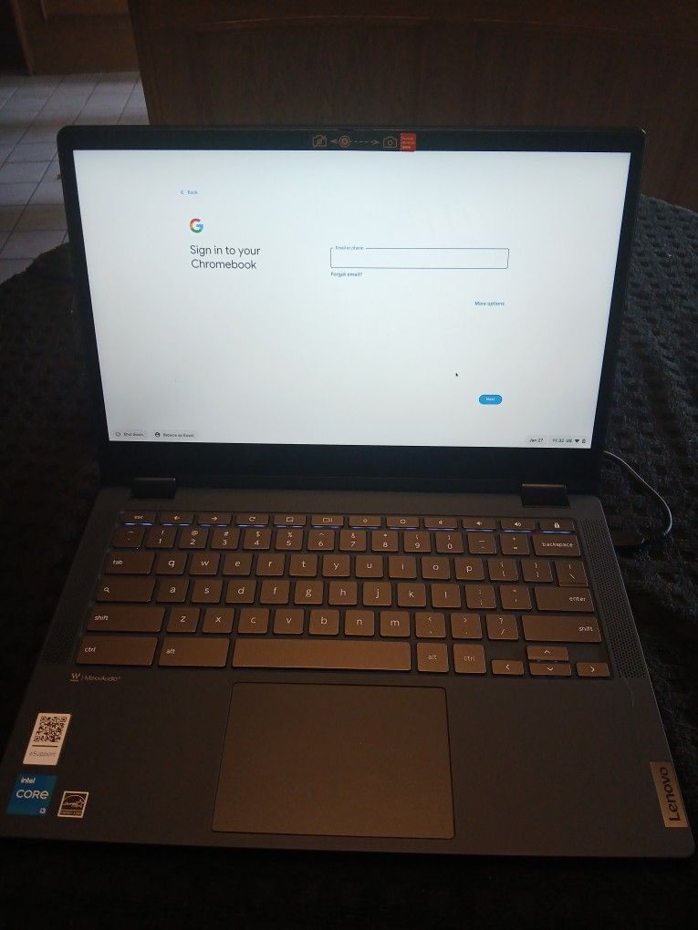 Lenovo Intel 13 3.0GHz 128GB SSD Chrome OS. New!! $200