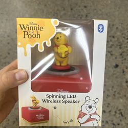 Disney Winnie the Pooh Spinning LED Wireless Speaker