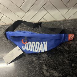 Nike Air Jordan MVP Flight Fanny Pack - Blue/Orange