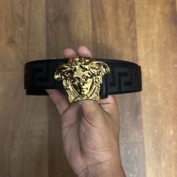 Versace medusa shop belt sale