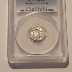 1/10 Platium Eagle MS69
