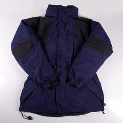 Rei Gore-Tex 2 in 1 Navy Blue Black Winter Coat Puffer Ski Jacket Adult Small