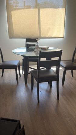 Free table and chairs