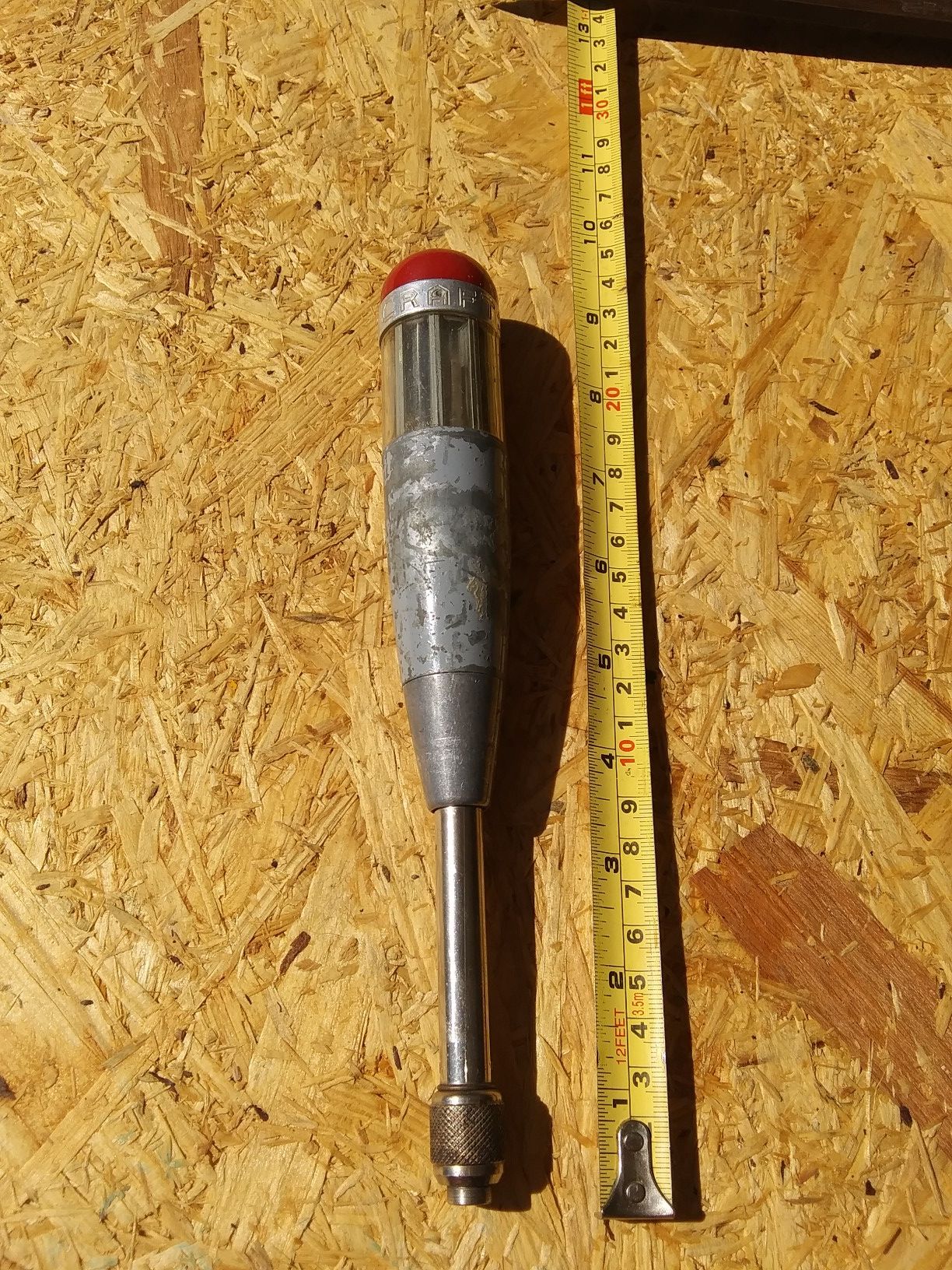 Vintage Sears Craftsman Push Drill. Excellent Condition with Bits.