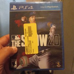 PS4 The Show 20 Baseball Video Game, Brand New