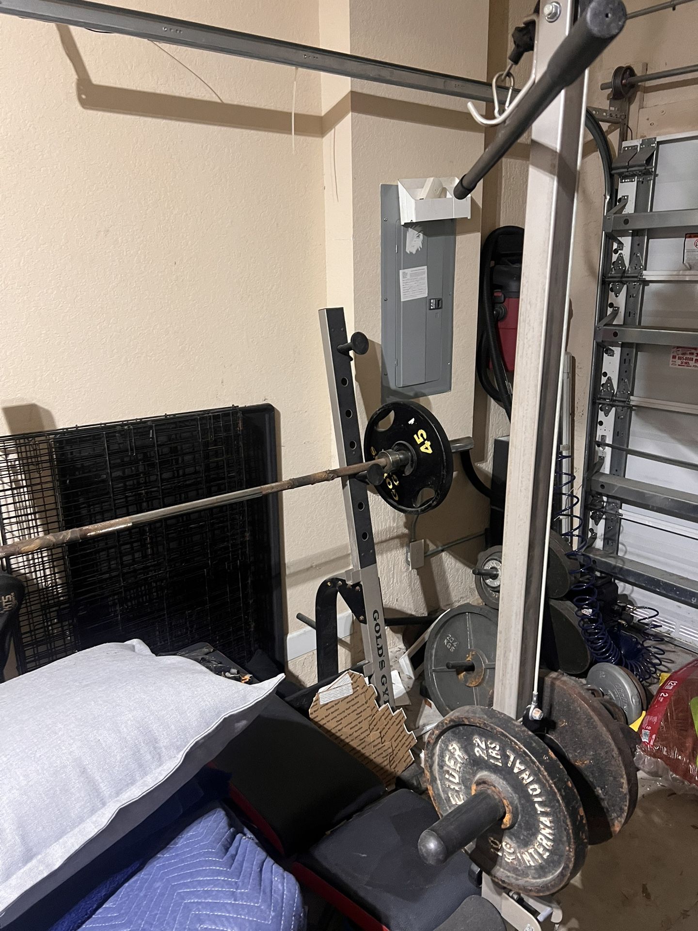 Weight Set And Bench