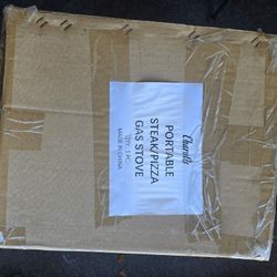 Gas Portable Stove To Make Pizza And Steak 