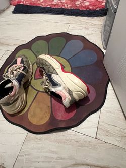 Gucci GG Rhyton 'Beige White Pink'
