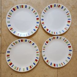 Corelle Memphis Set of 4 Dinner Plates