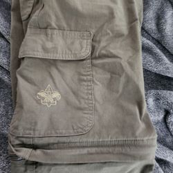 Size 12 Boyscouts Convertible Pants