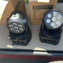 2 Dj Light Used 1 Time