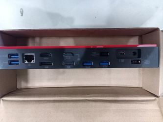 Lenovo ThinkPad USB-C Docking Station (No Power Adapter)