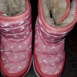 Emerita HOBIBEAR - Pink Snow Boots - New Kids | Color: Pink | toddler size7