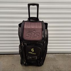 Smash Ops Guerrilla V4 Roller Bag - Baseball Catchers Bag Bat Sleeves