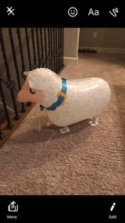 Sheep balloons