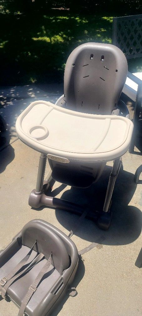 High Chair With Tray