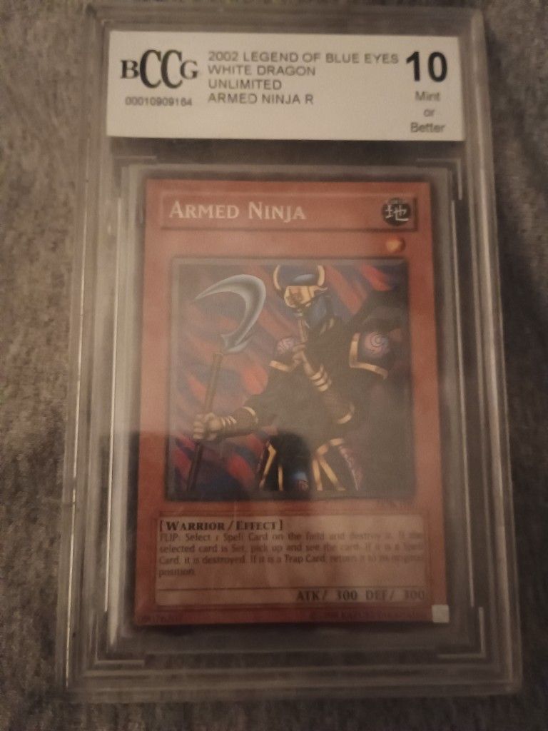 Yu-Gi-Oh Armed Ninja PSA 10 Card