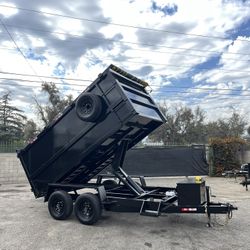 Dump Trailer Heavy Duty 8x12x4