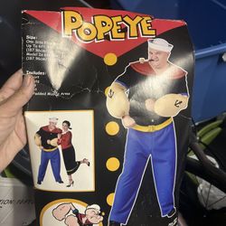 Men’s Halloween Popeye Costume 