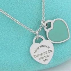 Tiffany & Co. Double Heart Tag