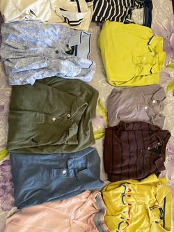 8 used shirts men’s medium