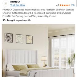 Queen bed frame
