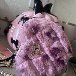 Pink Cheetah Juicy Wristlet 