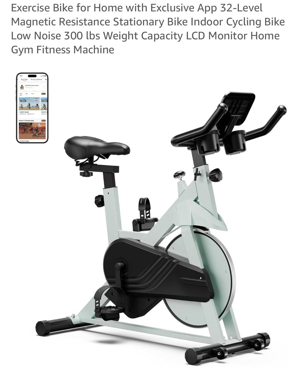 Exercise Bike 32 Level Magnetic Resistance