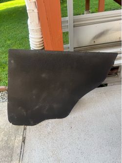 Rear passenger plastic door panel
