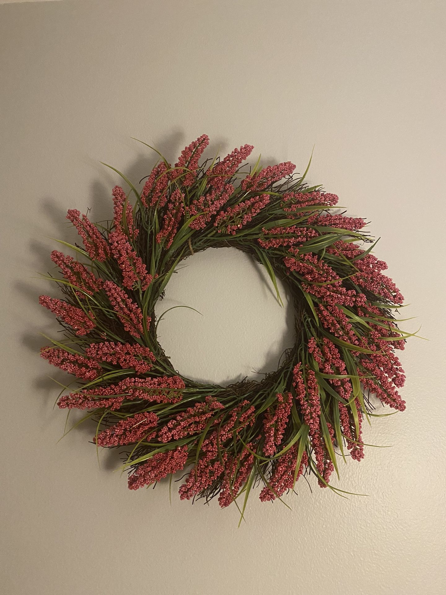 Floral Wreath-Pink