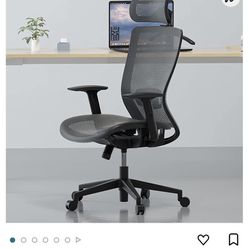 Office Chair Grey NEW In the Box 