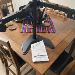 New - Dual Monitor Desk Stand
