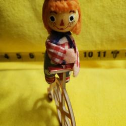 Vintage Raggedy Ann an Ornament