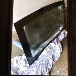 Very Large And Heavy Tv Table Glass