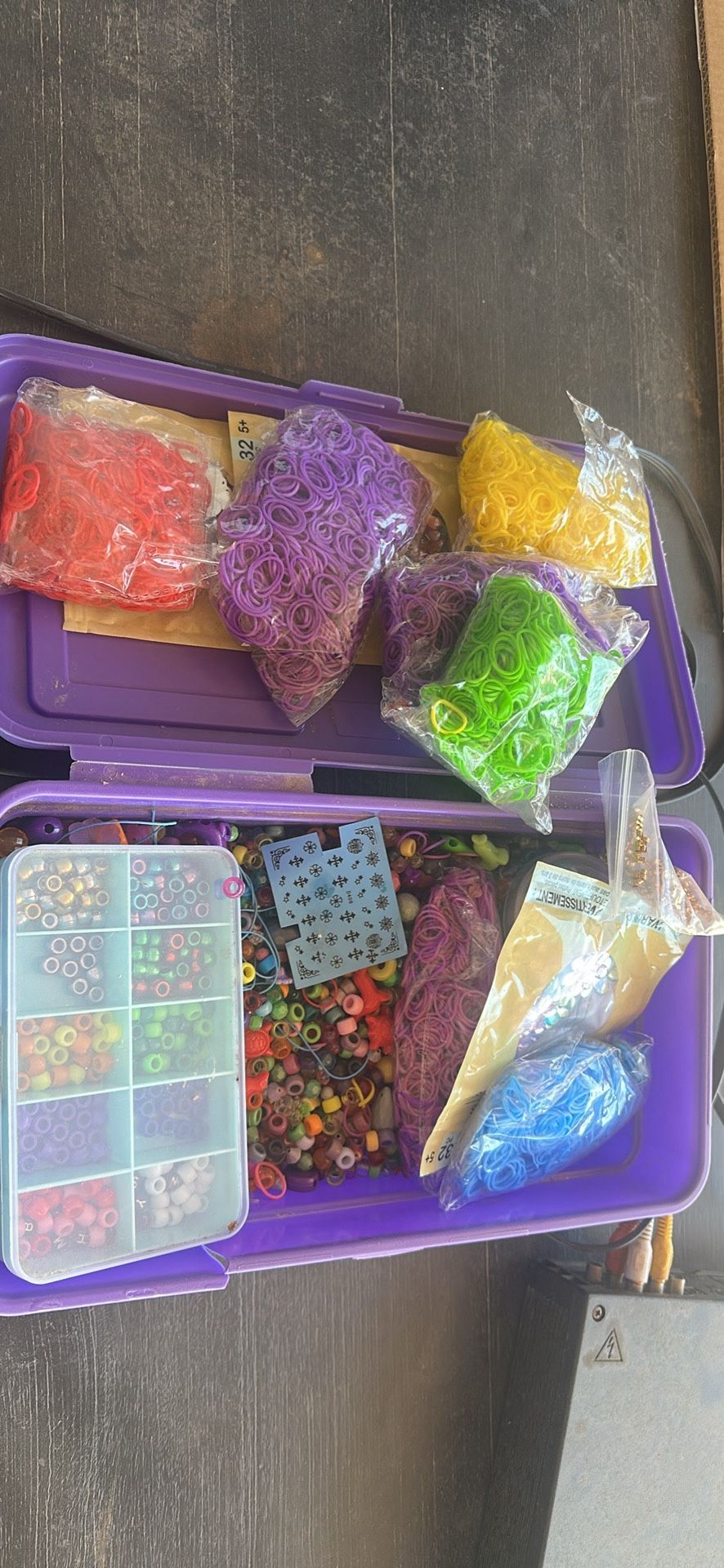 Beads & Rubber Bands