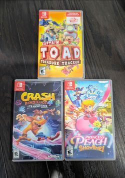 Nintendo Switch Games — Prices in Description