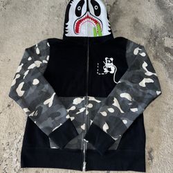 Bape City Camo Panda Full Zip Hoodie 🐼