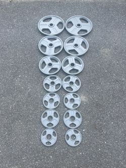 Brand New Olympic 2” Weight Set