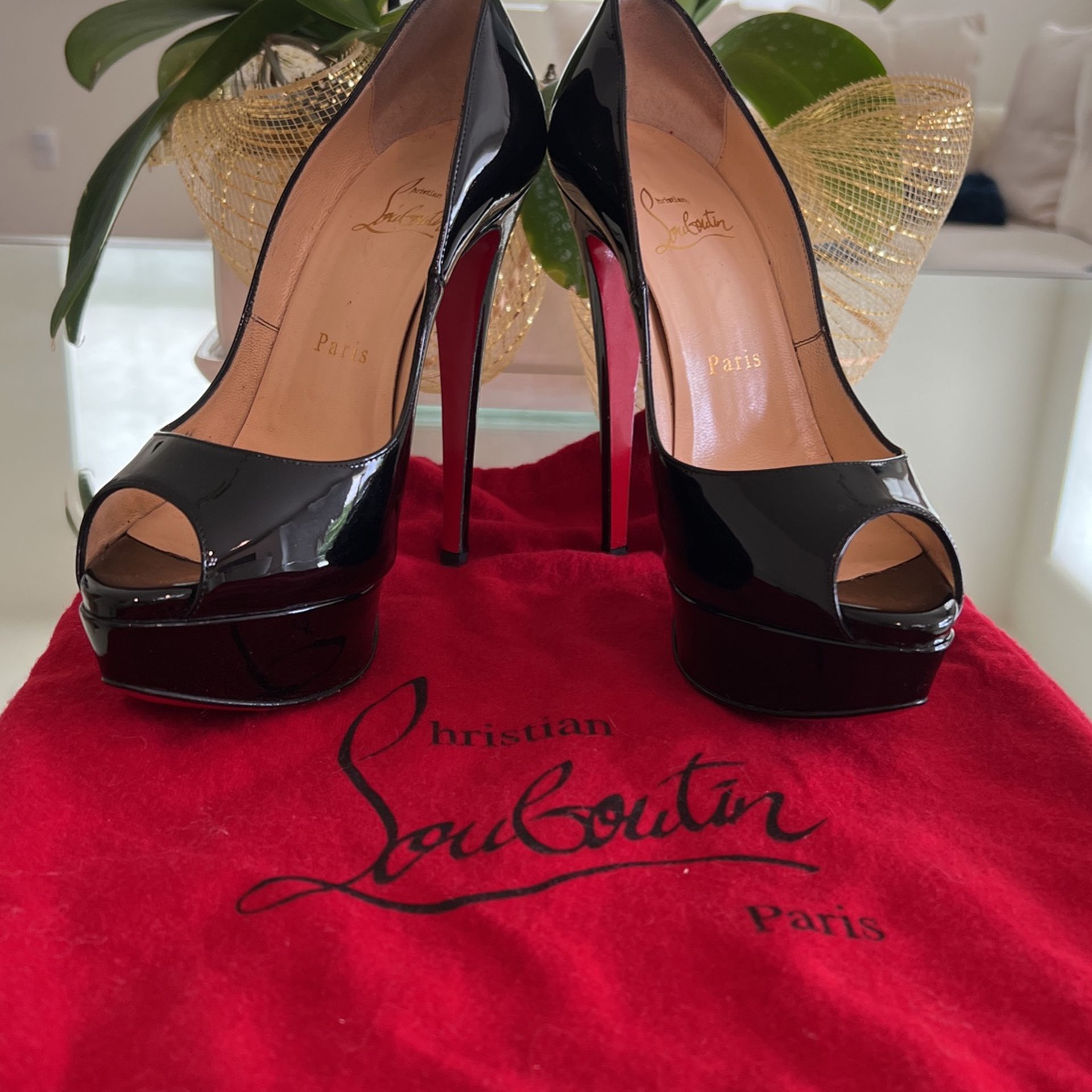 Christian Louboutin Peep Toes Heels 