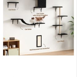 Brand New - Wall Mounted Cat Tree 
