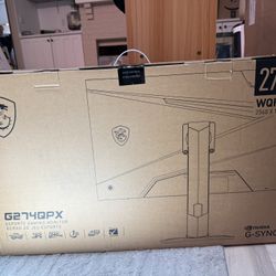 Gaming Monitor 27” 1440p 240hz
