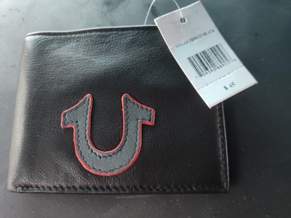 True Religion Leather Wallet