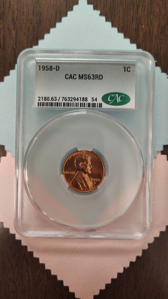 1958-D Lincoln Wheat Penny