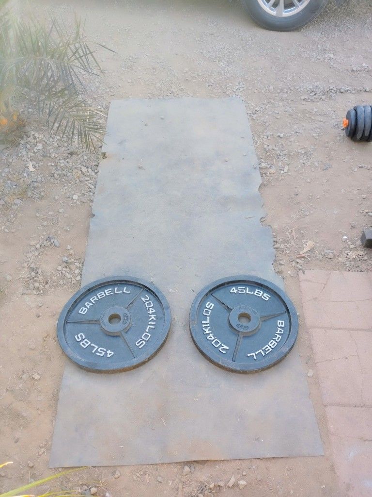 Olympic Weights 45s