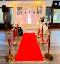 Custom Gold metal arch